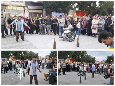 به مناسبت گرامیداشت سالگرد آزادسازی خرمشهر

نمایش « راه بی پایان » در پیاده راه امیرکبیر اراک اجرا شد