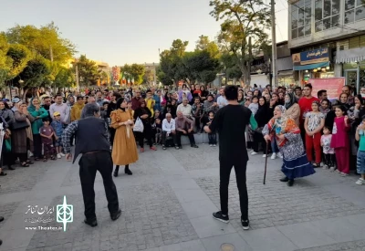اجرای نمایش خیابانی «بی بی گل » در اراک