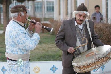 مراسم آیینی نمایشی در چهارشنبه سوری بی خطر