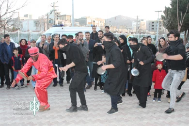 مراسم آیینی نمایشی در چهارشنبه سوری بی خطر