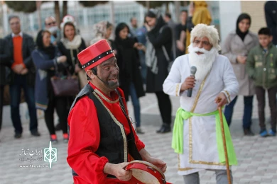 مراسم آیینی نمایشی در چهارشنبه سوری بی خطر