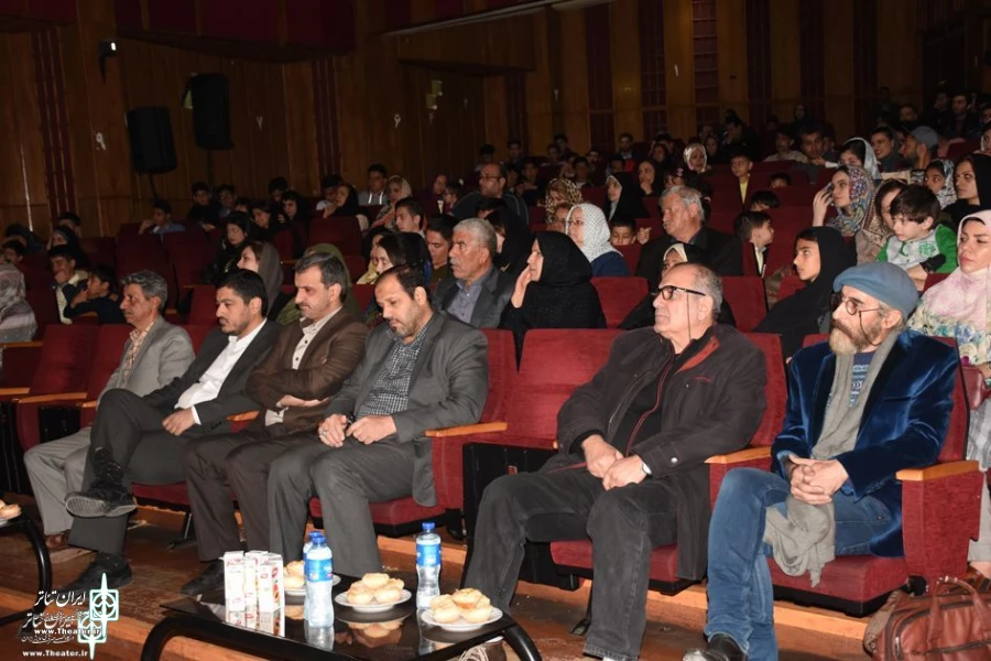 مراسم روز جهانی تئاتر در ساوه