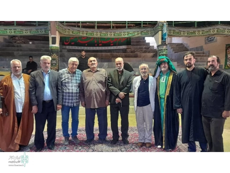 مجلس تعزیه وفات حضرت ام البنین (س) در تفرش رونمایی شد 2