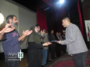 اختتامیه سی‌وپنجمین جشنواره تئاتر استان مرکزی برگزار شد 6