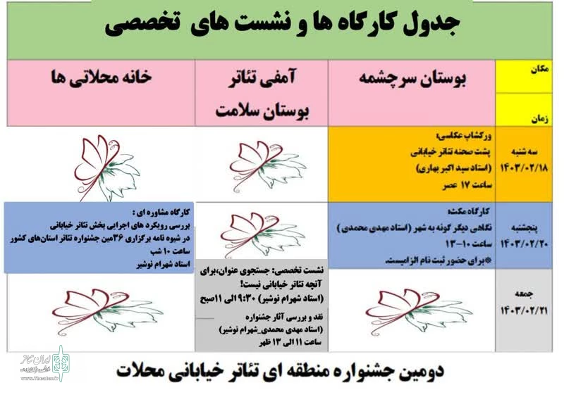 استقبال باشکوه مردم از دومین جشنواره منطقه ای تئاتر خیابانی محلات 4