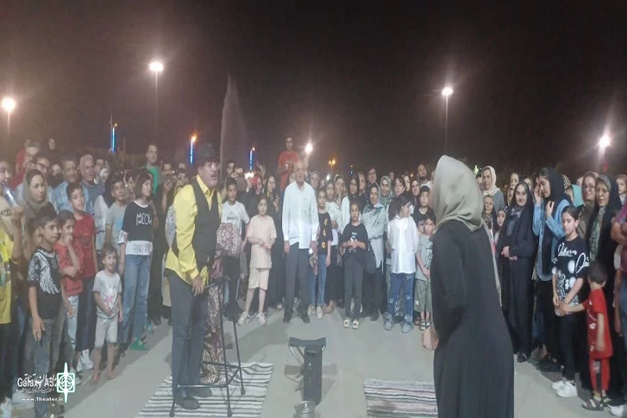 نمایش خیابانی «سفر» در ساوه اجرا شد 2