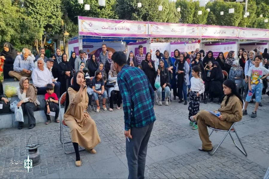 اجرای نمایش خیابانی « نه به فریاد » در اراک 2
