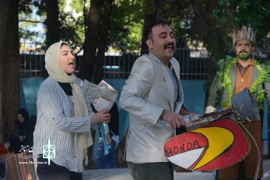 گالری تصاویر نمایش خیابانی «نجاتبخش» / عکاس: پریا مجد