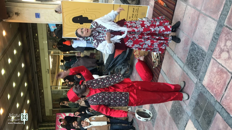 گزارش تصویری نمایش خیابانی « عمو نوروز کجایی»