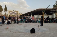 تئاتر خیابانی «چند امضا بر تنگ بلور» در محلات اجرا شد