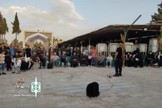 تئاتر خیابانی «چند امضا بر تنگ بلور» در محلات اجرا شد